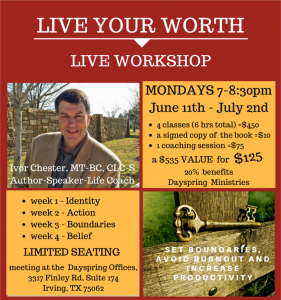 Live Your Worth Live Workshop